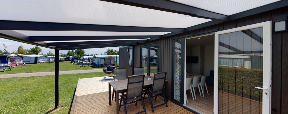 Lodge-Zilverreiger-Veranda